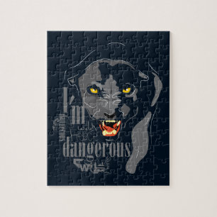 Puzzle de panthère noire