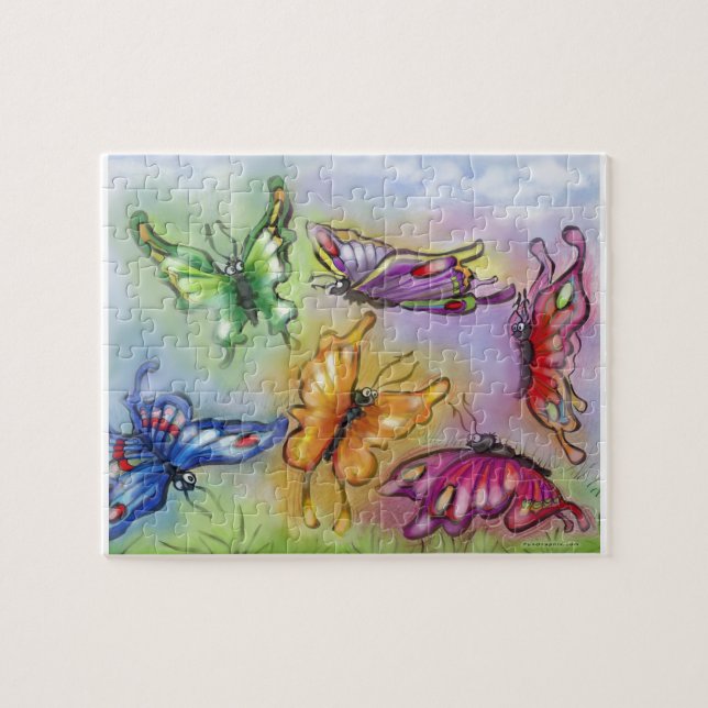 Puzzle de papillons (Horizontal)