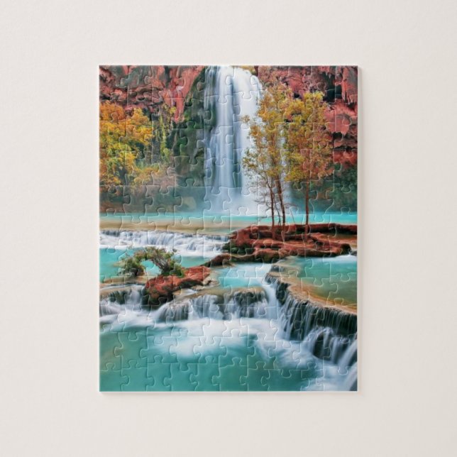 Puzzle de paradis de cascade (Vertical)