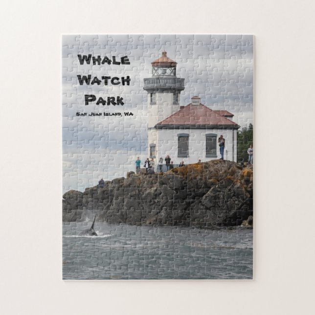 Puzzle de parc de montre de baleine (Vertical)