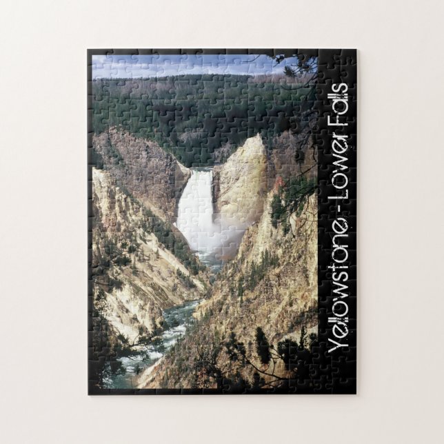 Puzzle de parc national de Yellowstone (Vertical)