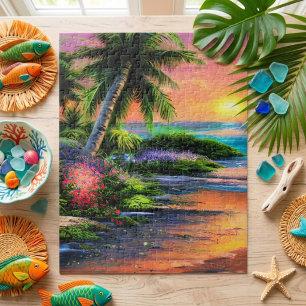 Puzzle de paysage de plage d'Hawaii