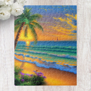 Puzzle de paysage de plage d'Hawaii