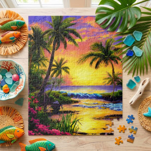 Puzzle de paysage de plage tropicale