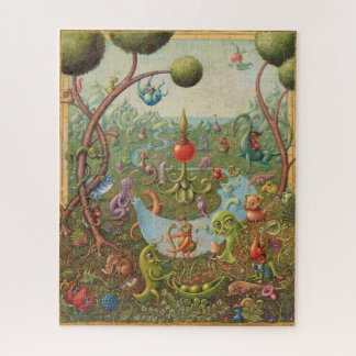 Puzzle de paysage d'imaginaire, rêvant
