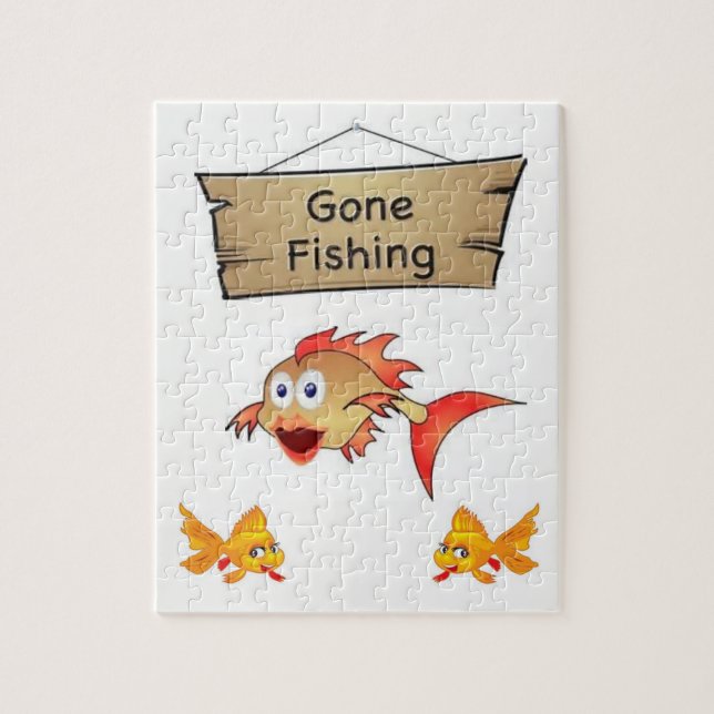 Puzzle de pêche (Vertical)