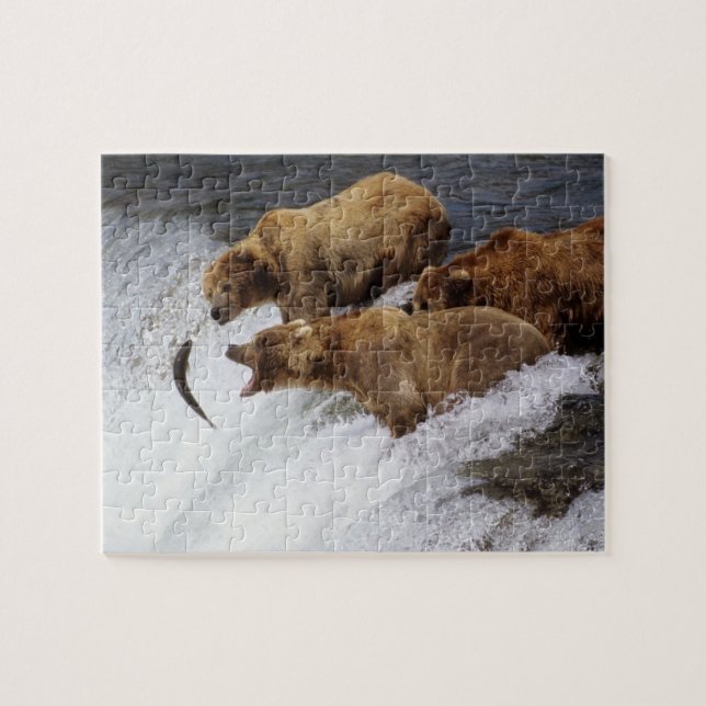 Puzzle de pêche Ours Puzzle Puzzle (Horizontal)