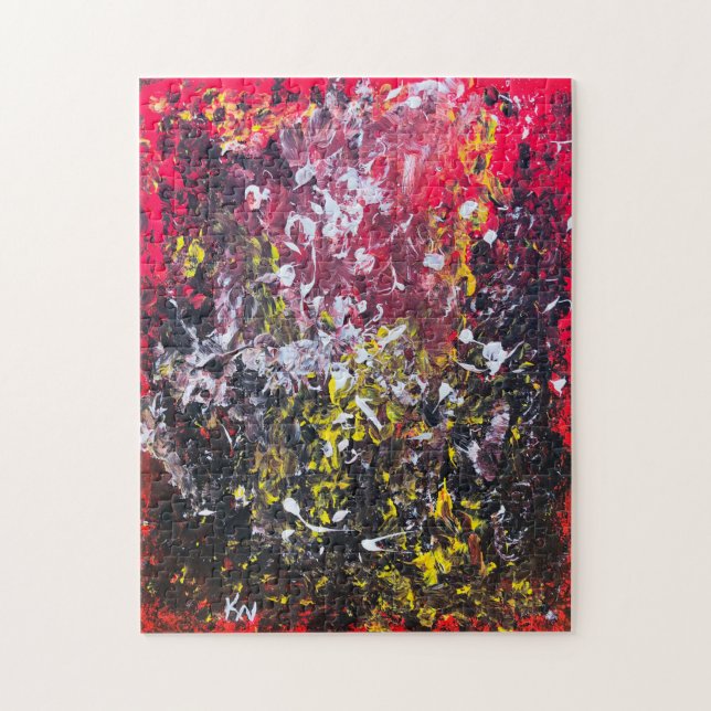 Puzzle de peinture Abstraite (Vertical)
