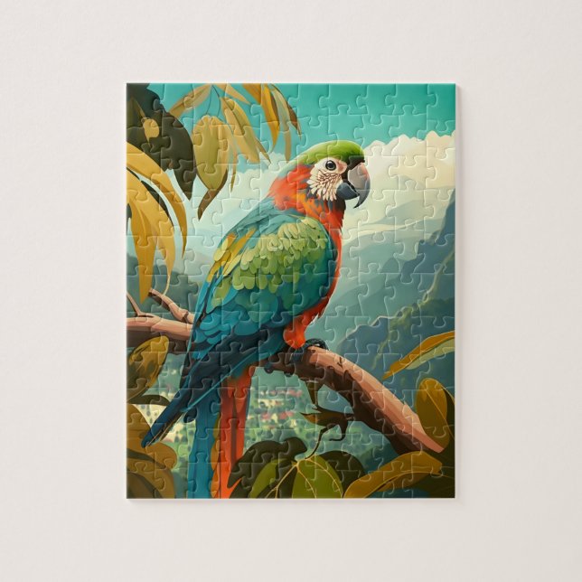 Puzzle de perroquet (Vertical)