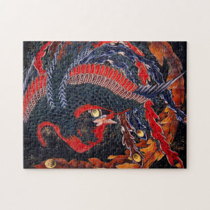 Puzzle de Phoenix de Japonais de Hokusai
