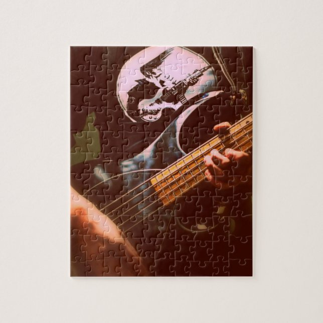 Puzzle de photo de bassiste (Vertical)