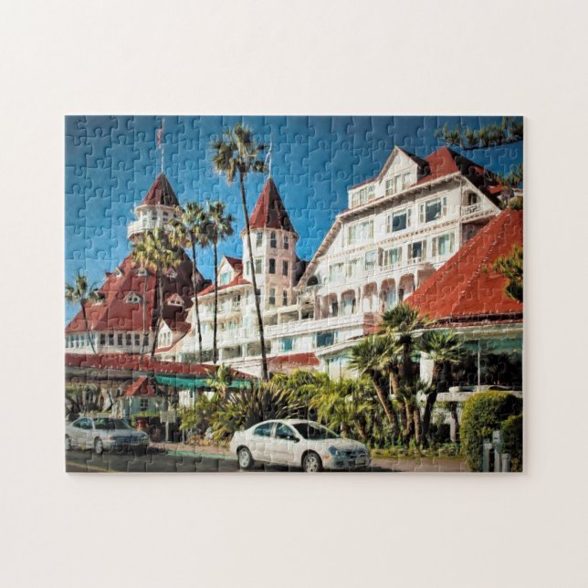 Puzzle de photo de Coronado d'hôtel (Horizontal)
