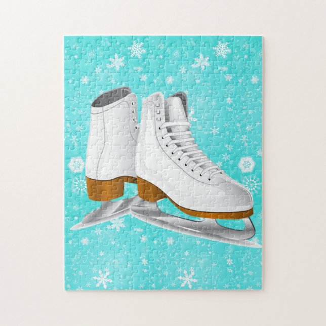 Puzzle de photo de patins de glace (Vertical)
