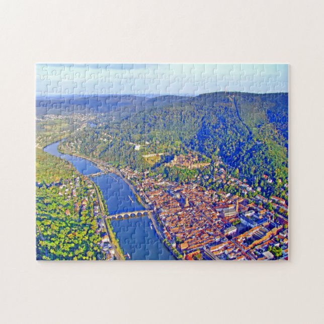Puzzle de photo d'Heidelberg avec la boîte-cadeau (Horizontal)