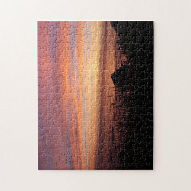 Puzzle de photographie de coucher du soleil de (Vertical)