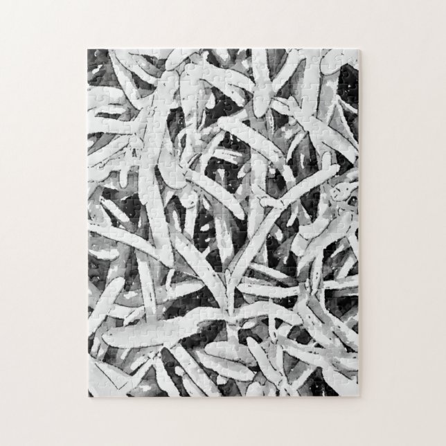 Puzzle de Plante de glace blanche botanique diffic (Vertical)