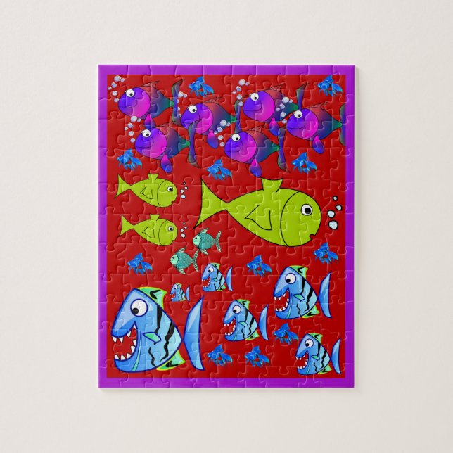 Puzzle de poisson (Vertical)