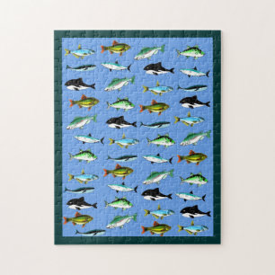 Puzzle de poisson plus petit