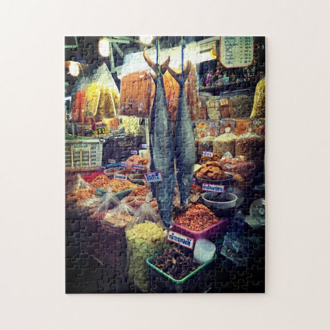 Puzzle de poissonnerie de la Thaïlande (Vertical)