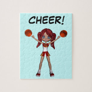 Puzzle de pom-pom girl