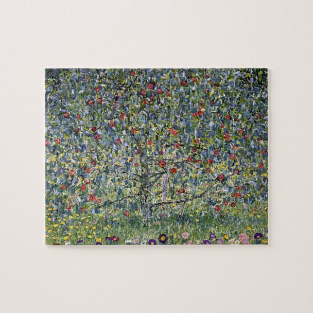 Puzzle de pommier de Gustav Klimt (Horizontal)
