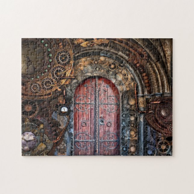 Puzzle de porte Steampunk (Horizontal)