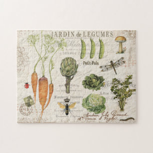 Puzzle de potager Vintage