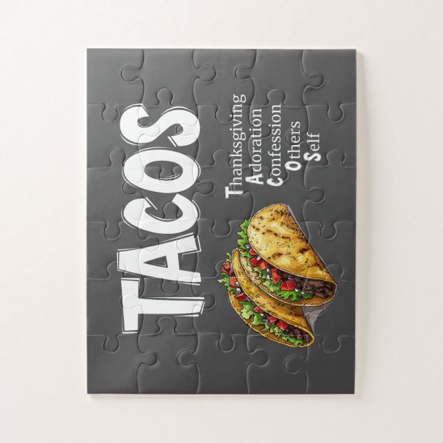 Puzzle de prière TACOS (Vertical)