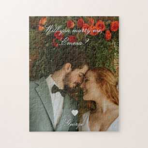 Puzzle de proposition mariage