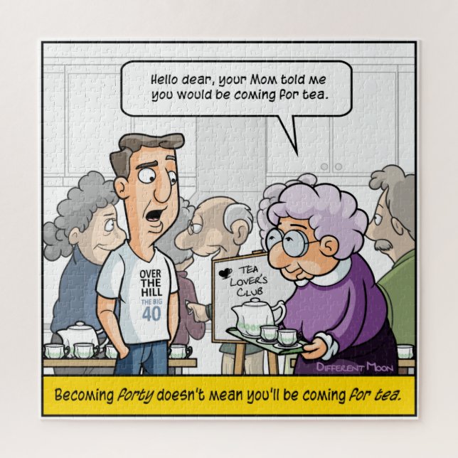 Puzzle de Punny 40e anniversaire (Vertical)