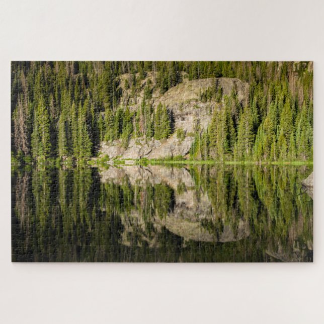 Puzzle de réflexion de Bear Lake presque impossibl (Horizontal)