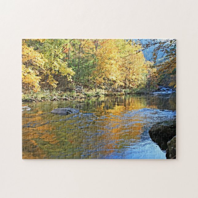 Puzzle de réflexions de rivière (Horizontal)