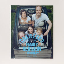 Puzzle de regroupement familial personnalisé