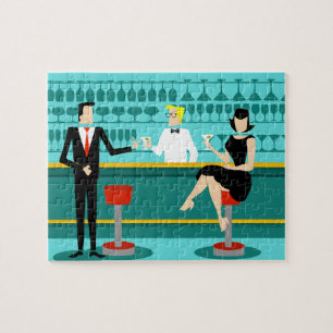 Puzzle de Rétro Cocktail