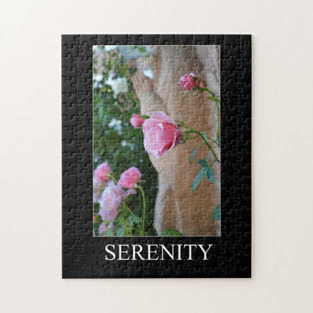 Puzzle de roses de sérénité (Vertical)