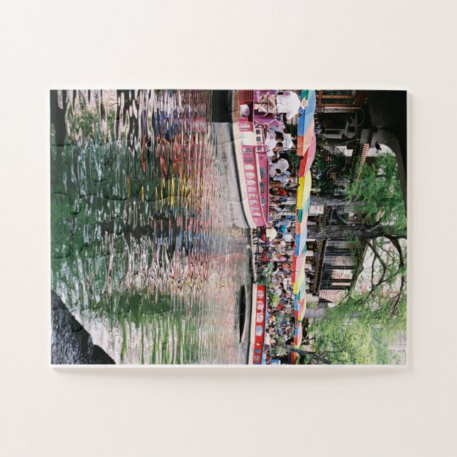 Puzzle de San Antonio Riverwalk (Horizontal)