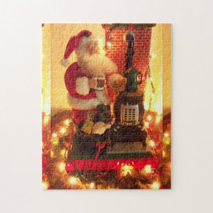 Puzzle de Santa Claus vintage