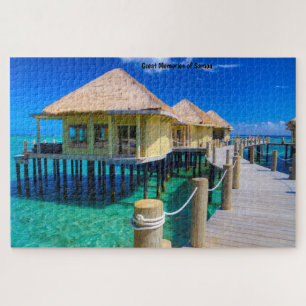 Puzzle de scène de plage de Samoa