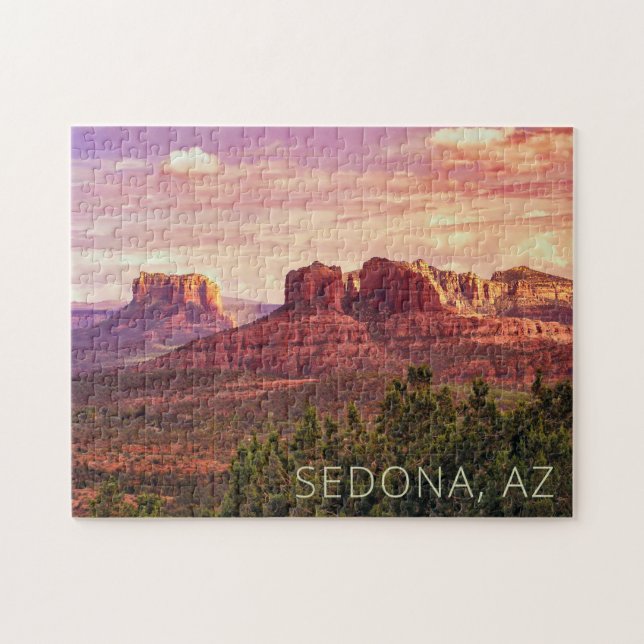 Puzzle de Sedona AZ| Arizona Desert Sunset (Horizontal)
