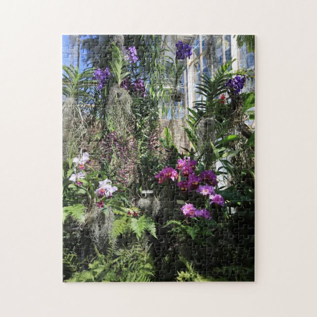 Puzzle de serre chaude d'orchidée (Vertical)