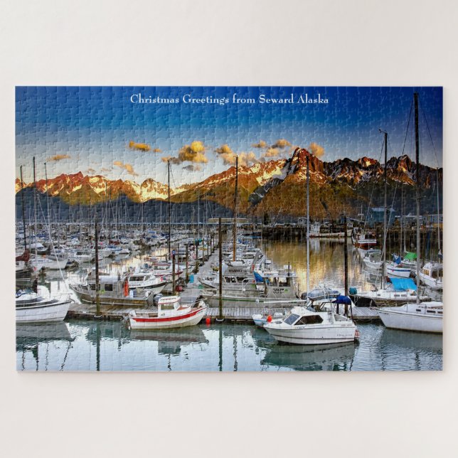 Puzzle de Seward Alaska (Horizontal)