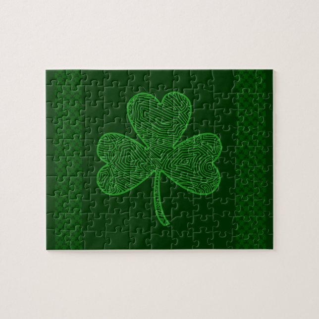 Puzzle de shamrock (Horizontal)