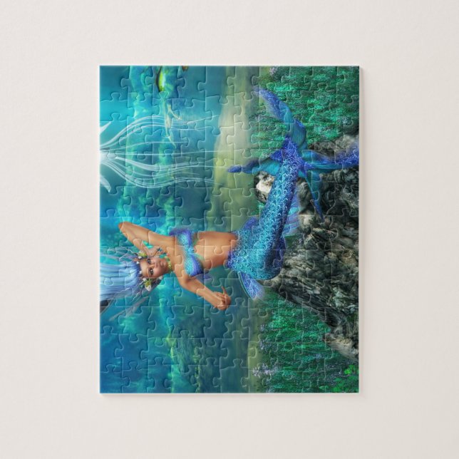 Puzzle de sirène (Vertical)