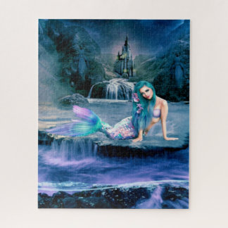 Puzzle de sirène, 16" x 20", 520 pièces