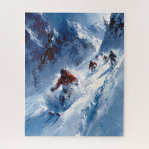 Puzzle de ski