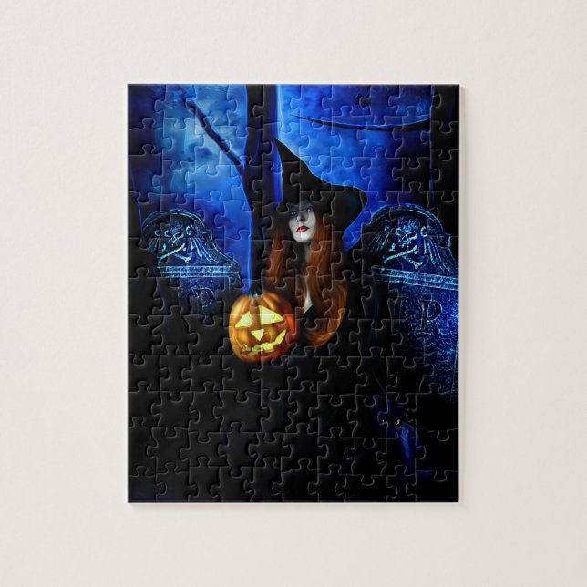 Puzzle de sorcière de Samhain (Vertical)