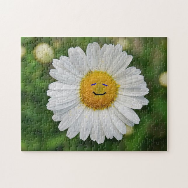 Puzzle de sourire de marguerite (Horizontal)