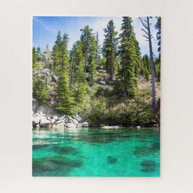 Puzzle de souvenirs du lac Tahoe (Vertical)