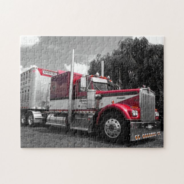 Puzzle de Spencer Kenworth W900A (Horizontal)
