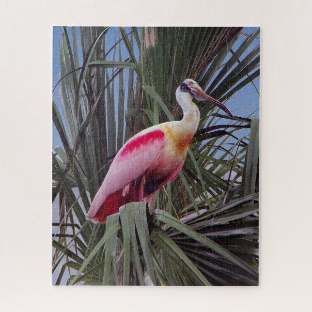 Puzzle de Spoonbill rose (Vertical)